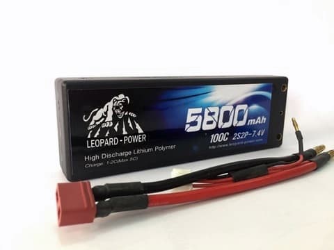 Leopard Power lipo battery 5800 100C 2S2P